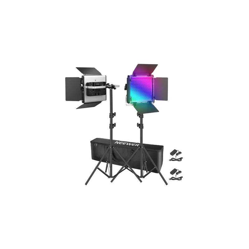 Lampa LED Neewer 2×660 PRO II RGB 2×200CM